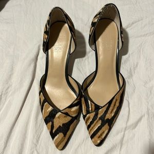 Franco Sarto Leopard Print Heels